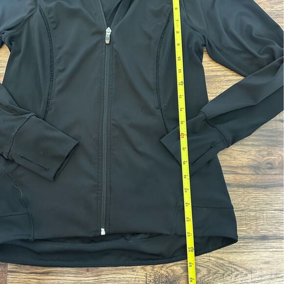 Tangerine Black Performance Jacket Full Zip Moisture-Wicking Small Athletic - Picture 3 of 7